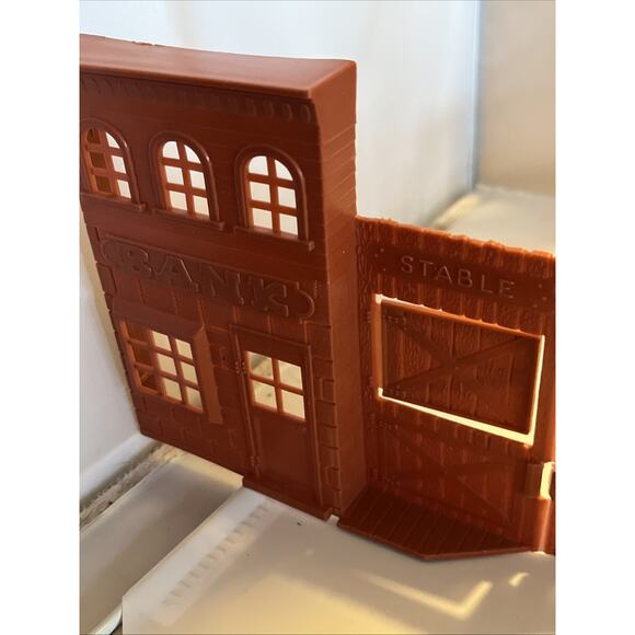 C1960s Vintage Multiple Div Miner Ind Plastic Western Building Façade + More - Picture 8 of 11